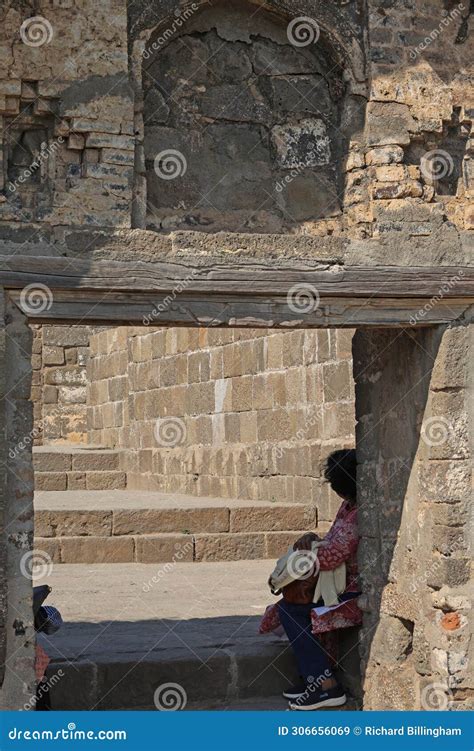 Daulatabad Fort Near Aurangabad, Maharashtra, India. Editorial Stock Image - Image of sultans ...