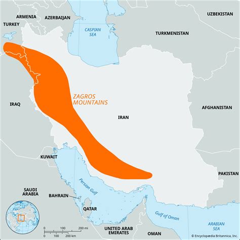 Iranian Plateau Map Location