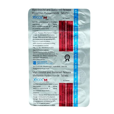 Xpcos M -Strip of 10 Tablets : Amazon.in: Health & Personal Care