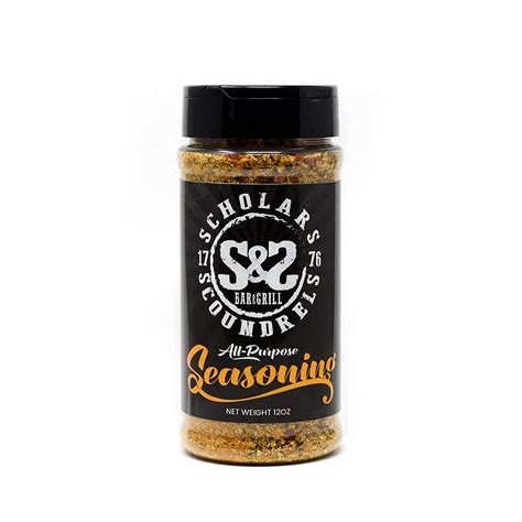 Buy All Purpose Seasoning by Scholars & Scoundrels Bar & Grill | Large ...