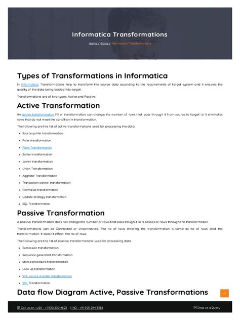 Image result for Informatica Transformations with Examples