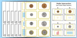 Maths Intervention Counting Money Pack - Maths Resource - Twinkl