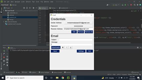 Image result for Message GUI Python Code