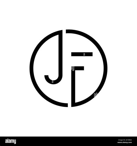 JF Logo Letter Initial Logo Designs Template 2767798 Vector Art at Vecteezy
