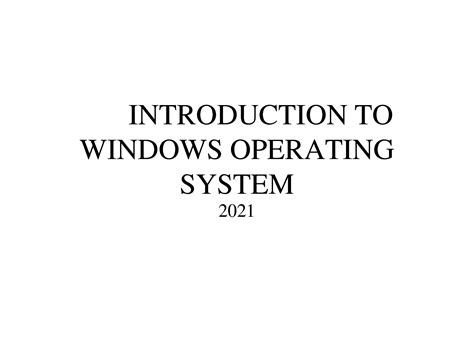 Image result for Basic of Windows Operating System