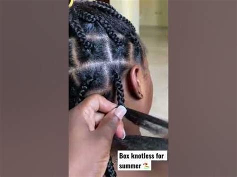 Image result for Knotless Box Braids Tutorial