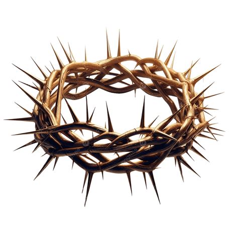 Jesus With Crown Of Thorns PNG, Vector, PSD, and Clipart With ...