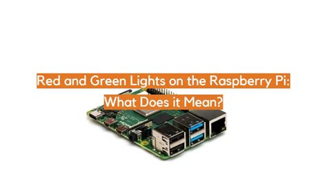Image result for Raspberry Pi 4 Green Flicker