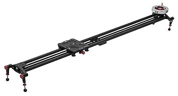 SONIA 47 inches / 120 cms Carbon Fibre Ball Bearing Camera Track Slider ...