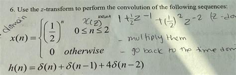 Image result for Convolution Z Transform