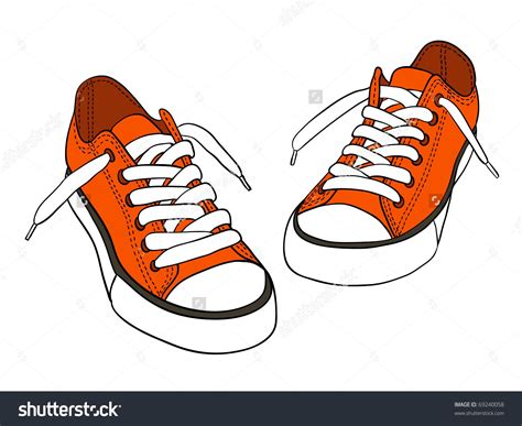 Cartoon Sneakers Clip Art (64 ) | Sneakers illustration, Cartoon shoes ...