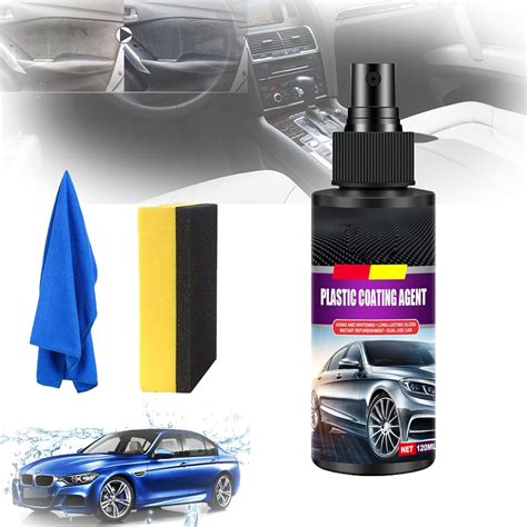 Car Interior Leather and Plastic Coating Agent, Leather Cleaner for Car Interior, Leather ...