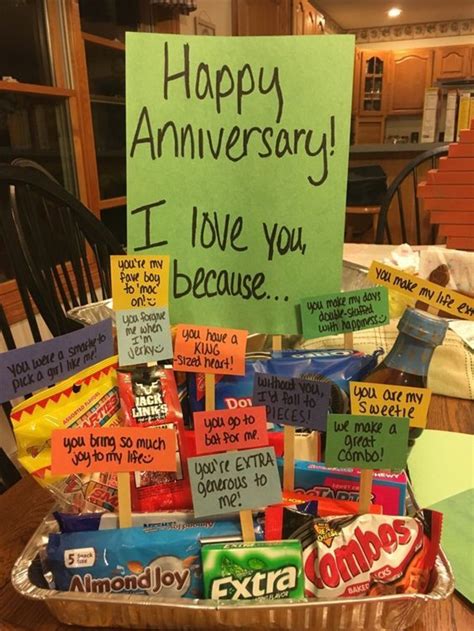 anniversary gifts boyfriend 3 years