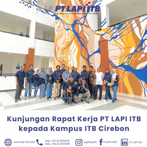 News | PT LAPI ITB, to Serve for Your Betterment and The Nation