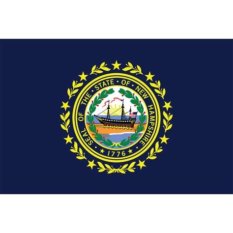 New Hampshire State Flag | Flag of New Hampshire – Colonial Flag