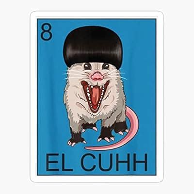 decal Funny Playing Cuhh Marsupial Mexican Cuh | Ubuy India