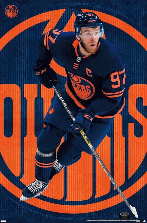 Buy Trends International NHL Edmonton Oilers-Connor McDavid 21 Wall ...