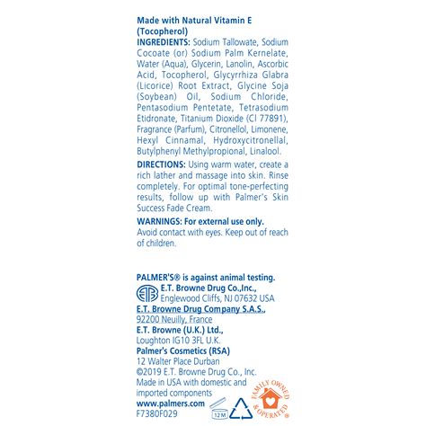 Buy Palmer's Skin Success Anti-Dark Spot Complexion Soap Bar, 3.5 oz ...