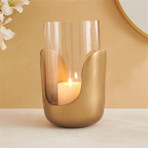 Buy Canova Althera Metal Candle Holder - Large from Home Centre at just ...