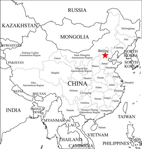 Map of China 的图像结果