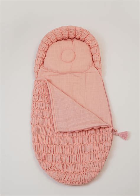 The Crescent Sleeping Bag Pink – Baby Jalebi