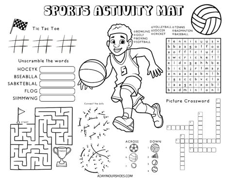 Sport Worksheet for Kindergarten 的图像结果