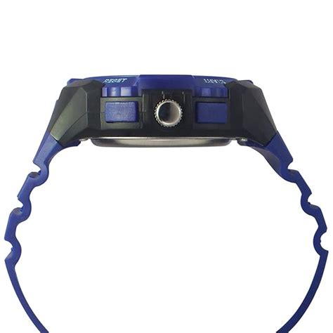 Helix Men Black Round Dial Quartz Analog-Digital Watch - TWESK4602T ...