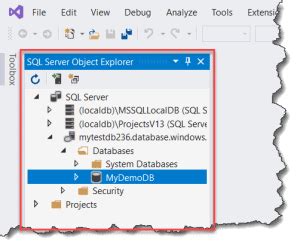 Image result for Visual Studio Database Connection From SQL
