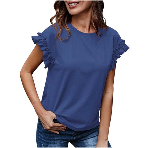 Summer Tops For Women 2026 Trendy Womens Petite Blouses And Tops Dressy ...