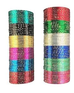 Buy Rudra Enterprises| Glossy Look Non Precious Metal Bangles With ...