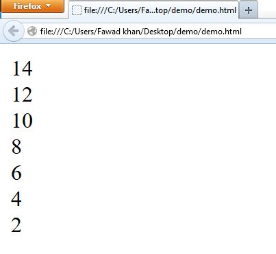 Image result for For Loop Printing in JavaScript