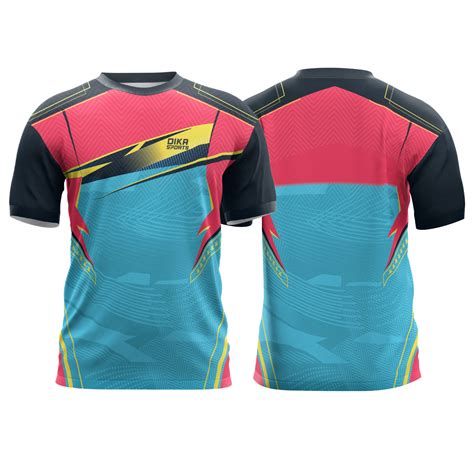Digital Printed Cricket Jersey for Boys – DIKA SPORTS