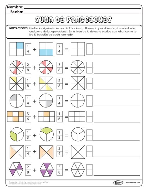 Suma de fracciones
