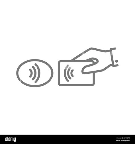 Tap to pay, pos terminal reader and credit card icon. Contactless ...