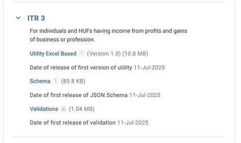 Income Tax Department Releases Excel-Based Utility, Schema, and ...