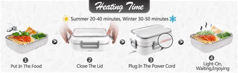 Buy Supvox Electric Lunch Boxs for Office Men Women, Food Heater Lunch ...