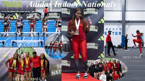 VLOG: Adidas Indoor Nationals I ran the MEET RECORD ( shakeouts, races ...