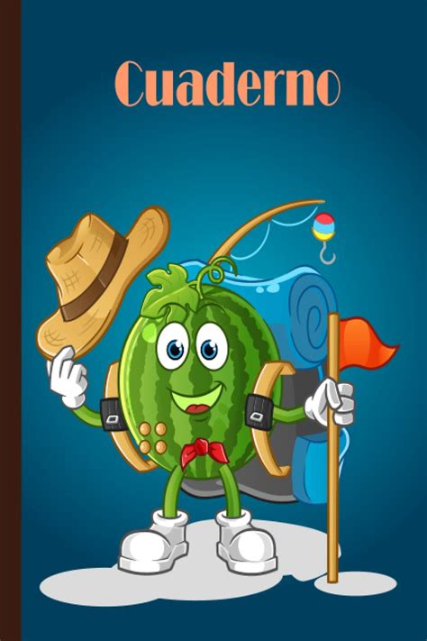 Buy Cuaderno de sandía: Cuaderno de sandía con rayas anchas, cuaderno ...