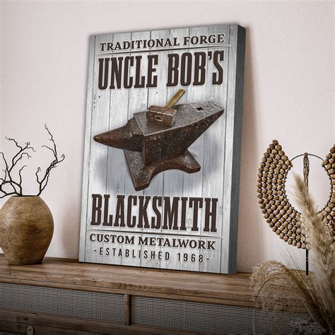 Blacksmith Shop Sign 的图像结果