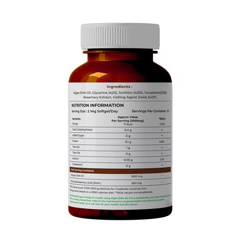 Algae Source Vegan Omega 3 – naturaltein