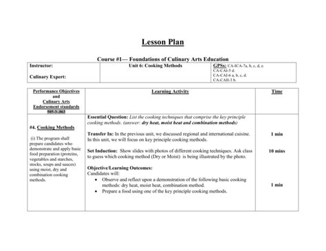 Image result for Instructions Cooking Lessons