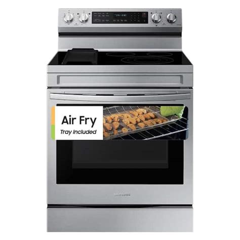 Buy 6.3 cu. ft. Smart Wi-Fi Enabled Convection Electric Range with No ...