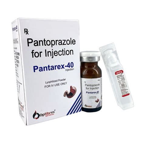 Pantoprazole 40 Mg Injections Mcbrex Lifesciences