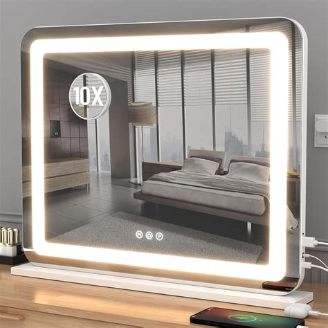 AJJSSA Vanity Mirror with Lights, 23x 18 Large LED India | Ubuy