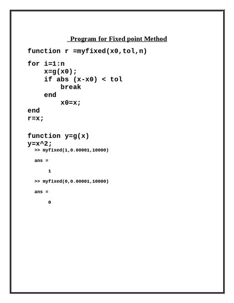 Image result for Fixed Point Method Examples