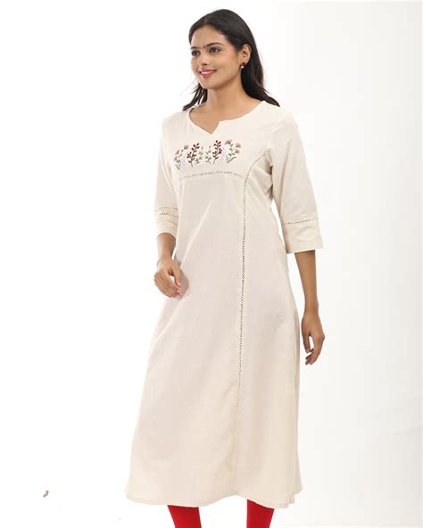 Women's Floral Embroidered Kurti at just 1299/- | Swapna Weddings