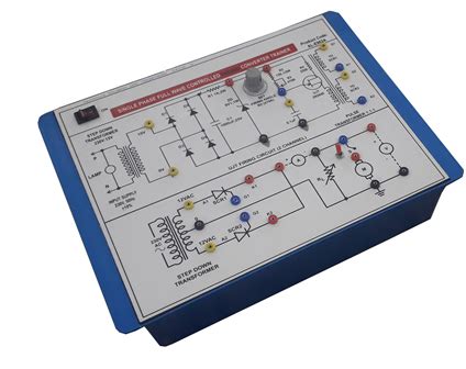 SCR SINGLE PHASE FULL CONTROLLED CONVERTER USING UJT FIRING ...