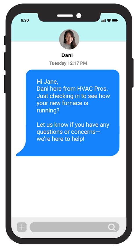 Customer Message 的图像结果