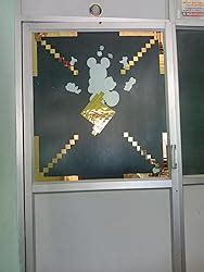 WallDaddy 100 Pieces (3 cms Each) Square Mirrors Golden Wall Self ...