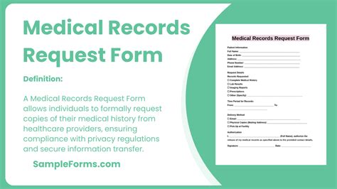 Image result for Medical Records Request Form